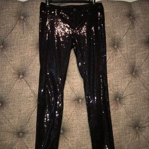 Limited Full Sequins Legging Jean